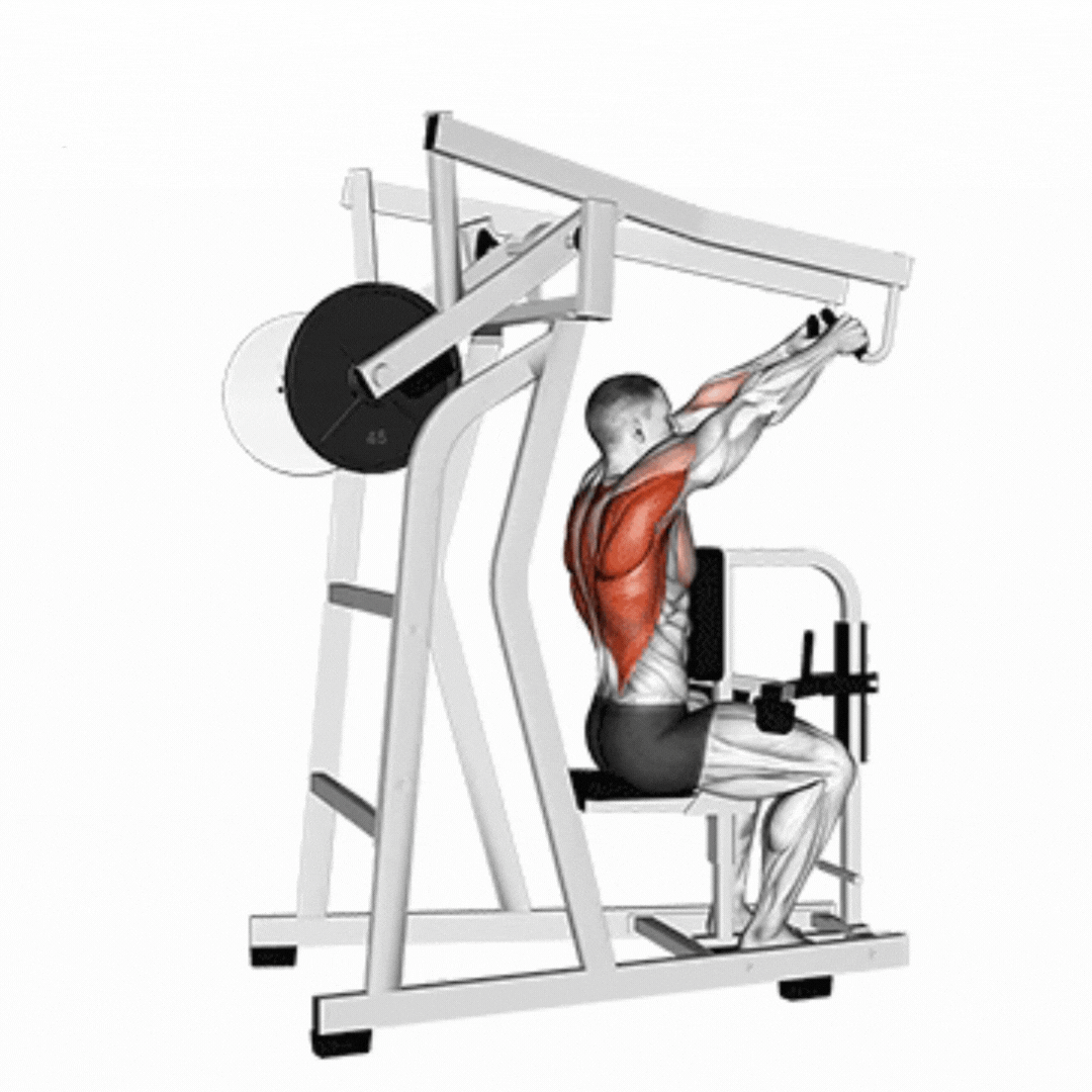 Puxada Alta com Alavanca